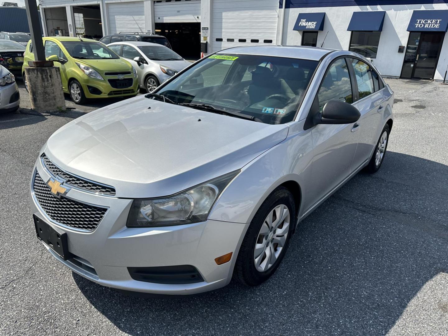 2012 SILVER Chevrolet Cruze 2LS (1G1PC5SH2C7) with an 1.8L L4 DOHC 16V FFV engine, 6-Speed Automatic transmission, located at 1254 Manheim Pike, Lancaster, PA, 17601, (717) 393-9133, 40.062870, -76.323273 - Photo#2