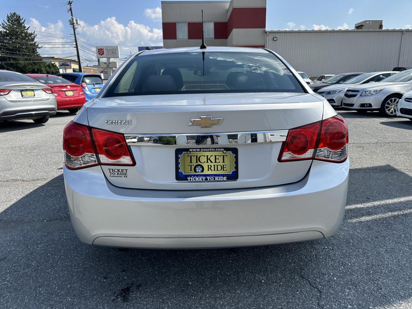 2012 SILVER Chevrolet Cruze 2LS (1G1PC5SH2C7) with an 1.8L L4 DOHC 16V FFV engine, 6-Speed Automatic transmission, located at 1254 Manheim Pike, Lancaster, PA, 17601, (717) 393-9133, 40.062870, -76.323273 - Photo#5