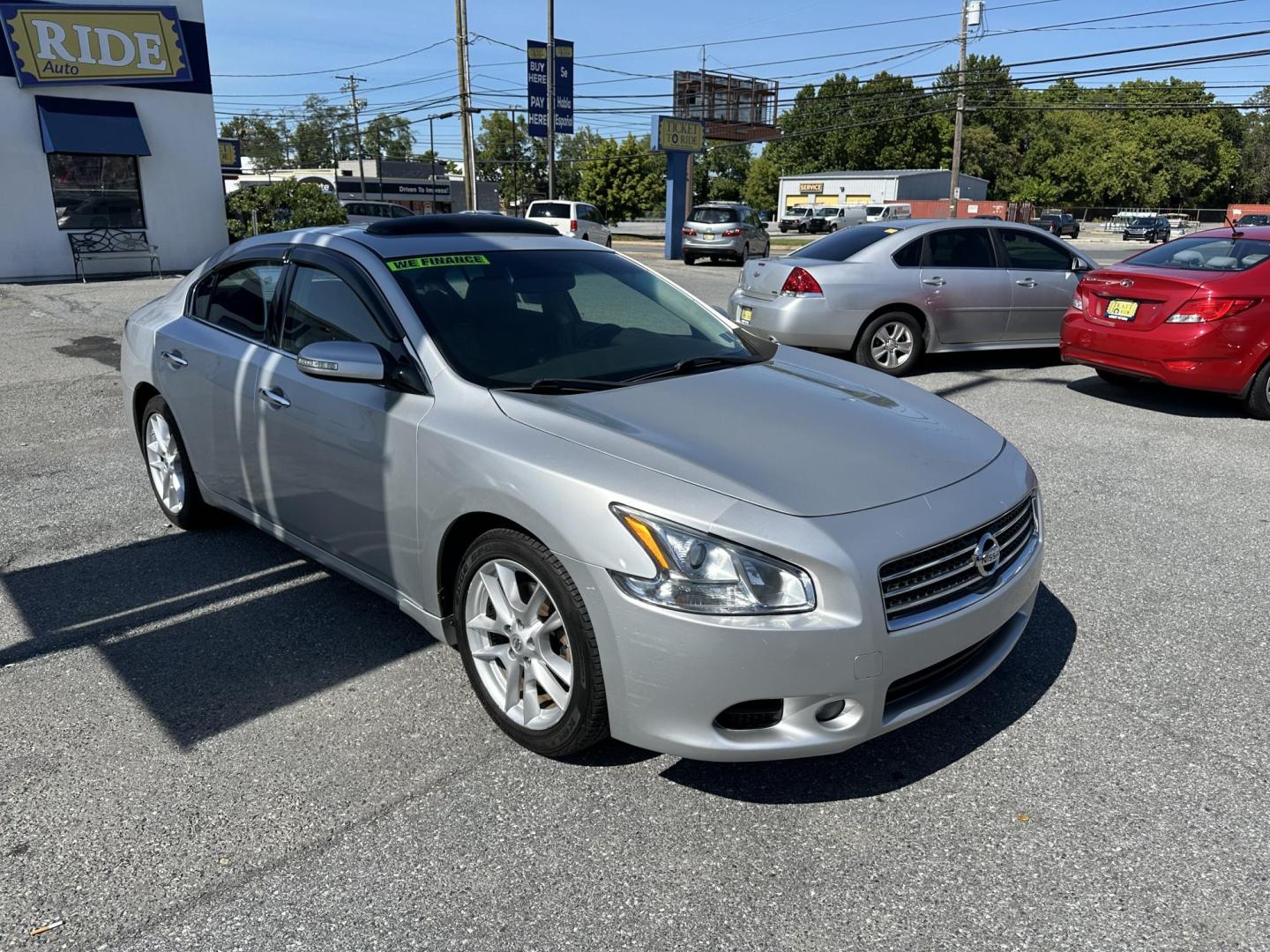 2013 SILVER Nissan Maxima SV (1N4AA5AP4DC) with an 3.5L V6 DOHC 24V engine, Continuously Variable Transmission transmission, located at 1254 Manheim Pike, Lancaster, PA, 17601, (717) 393-9133, 40.062870, -76.323273 - Photo#1