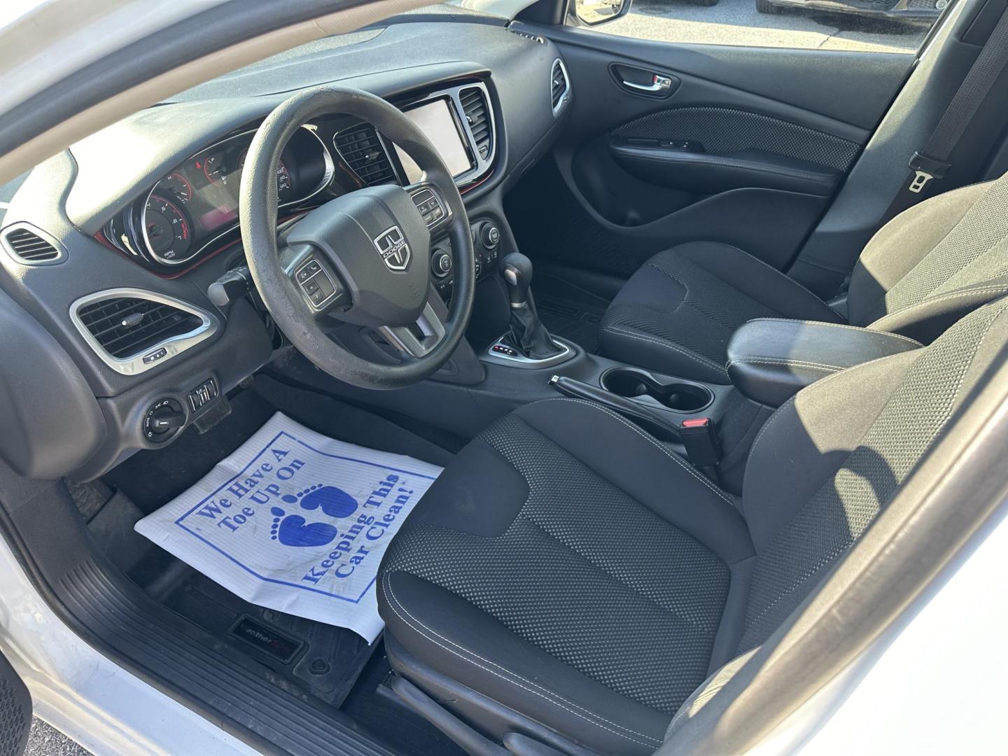 2015 WHITE Dodge Dart SXT (1C3CDFBB5FD) with an 2.4L L4 DOHC 16V engine, located at 1254 Manheim Pike, Lancaster, PA, 17601, (717) 393-9133, 40.062870, -76.323273 - Photo#5