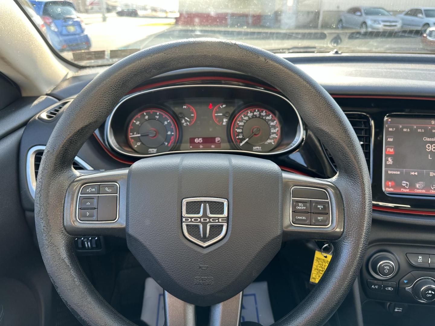 2015 WHITE Dodge Dart SXT (1C3CDFBB5FD) with an 2.4L L4 DOHC 16V engine, located at 1254 Manheim Pike, Lancaster, PA, 17601, (717) 393-9133, 40.062870, -76.323273 - Photo#9