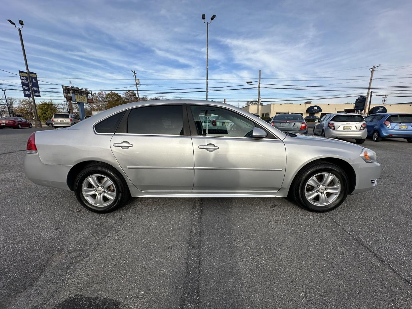 2014 SILVER Chevrolet Impala LS (2G1WA5E37E1) with an 3.6L V6 DOHC 16V FFV engine, 6-Speed Automatic transmission, located at 1254 Manheim Pike, Lancaster, PA, 17601, (717) 393-9133, 40.062870, -76.323273 - Photo#1