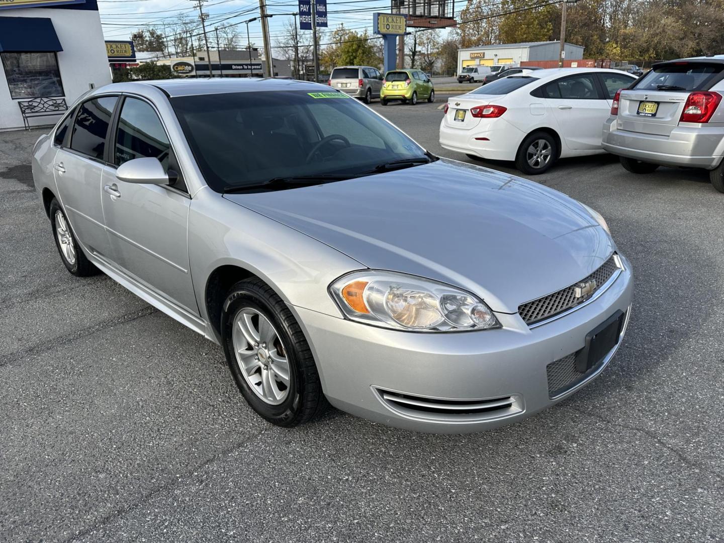 2014 SILVER Chevrolet Impala LS (2G1WA5E37E1) with an 3.6L V6 DOHC 16V FFV engine, 6-Speed Automatic transmission, located at 1254 Manheim Pike, Lancaster, PA, 17601, (717) 393-9133, 40.062870, -76.323273 - Photo#2