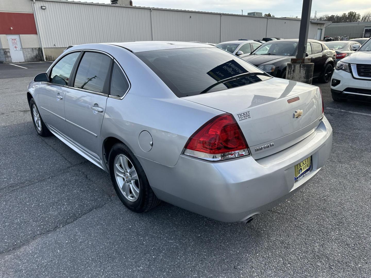 2014 SILVER Chevrolet Impala LS (2G1WA5E37E1) with an 3.6L V6 DOHC 16V FFV engine, 6-Speed Automatic transmission, located at 1254 Manheim Pike, Lancaster, PA, 17601, (717) 393-9133, 40.062870, -76.323273 - Photo#6