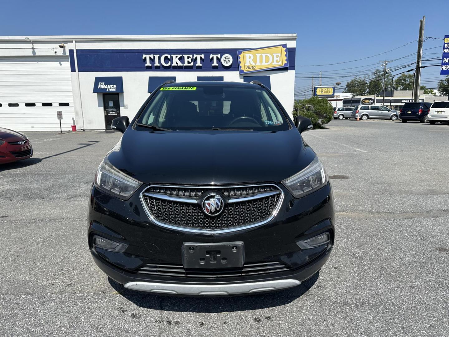 2017 BLACK Buick Encore Essence FWD (KL4CJCSB1HB) with an 1.4L L4 DOHC 16V TURBO engine, 6A transmission, located at 1254 Manheim Pike, Lancaster, PA, 17601, (717) 393-9133, 40.062870, -76.323273 - Photo#0