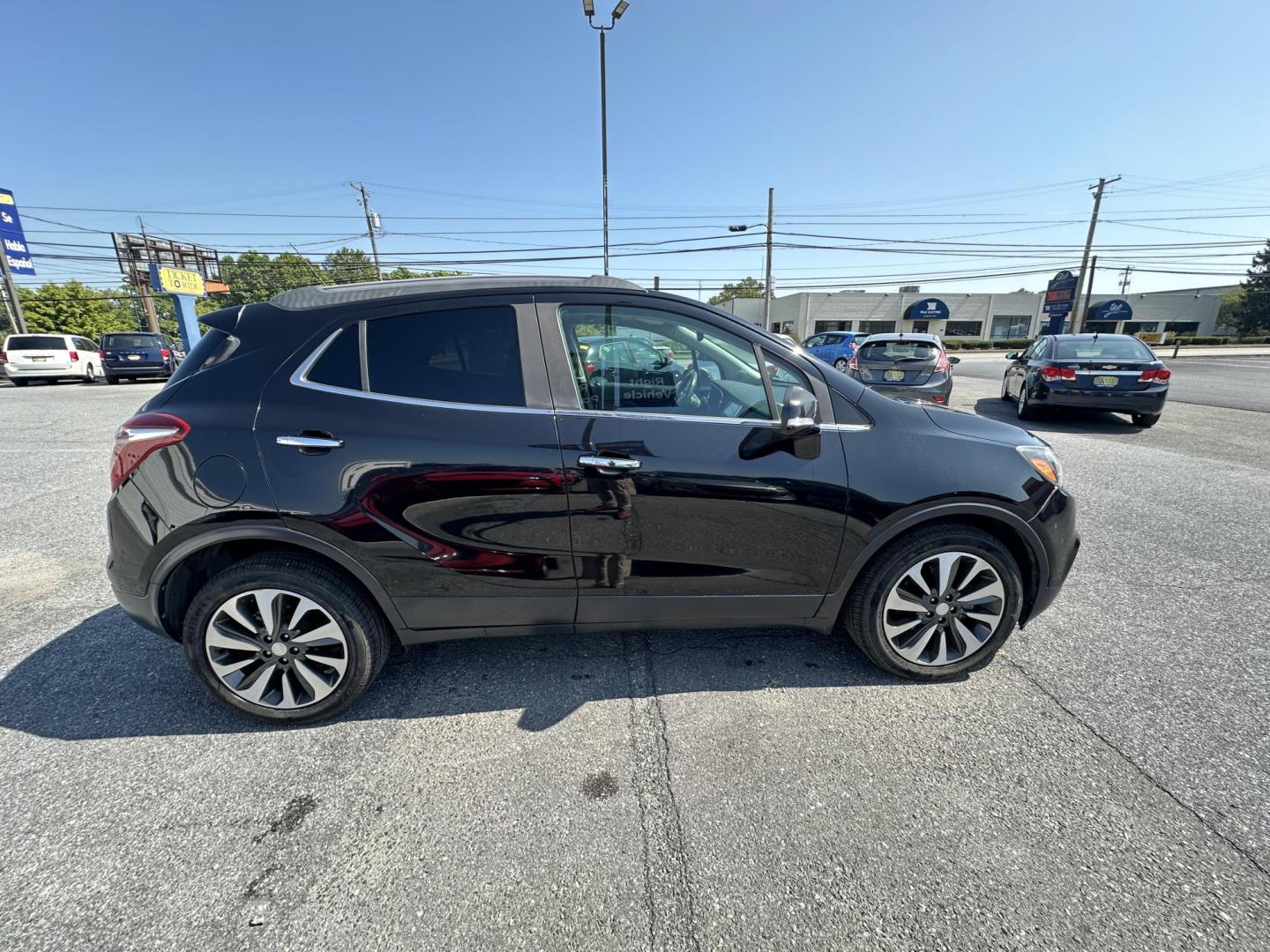 2017 BLACK Buick Encore Essence FWD (KL4CJCSB1HB) with an 1.4L L4 DOHC 16V TURBO engine, 6A transmission, located at 1254 Manheim Pike, Lancaster, PA, 17601, (717) 393-9133, 40.062870, -76.323273 - Photo#2