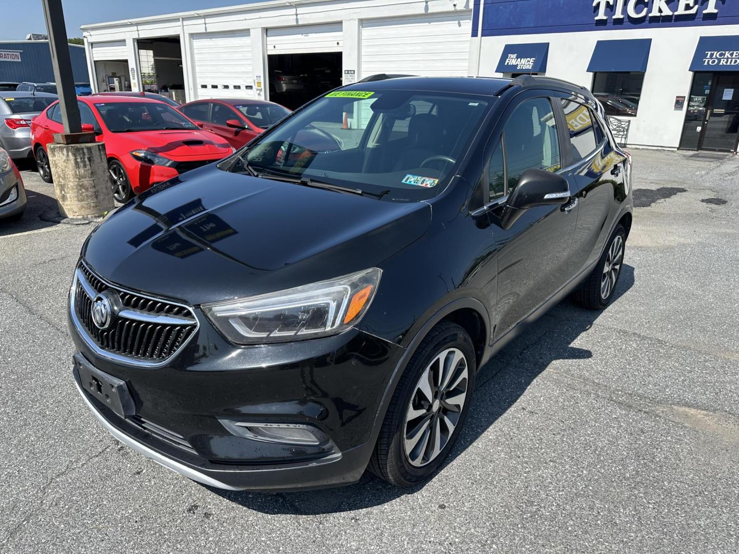 2017 BLACK Buick Encore Essence FWD (KL4CJCSB1HB) with an 1.4L L4 DOHC 16V TURBO engine, 6A transmission, located at 1254 Manheim Pike, Lancaster, PA, 17601, (717) 393-9133, 40.062870, -76.323273 - Photo#3