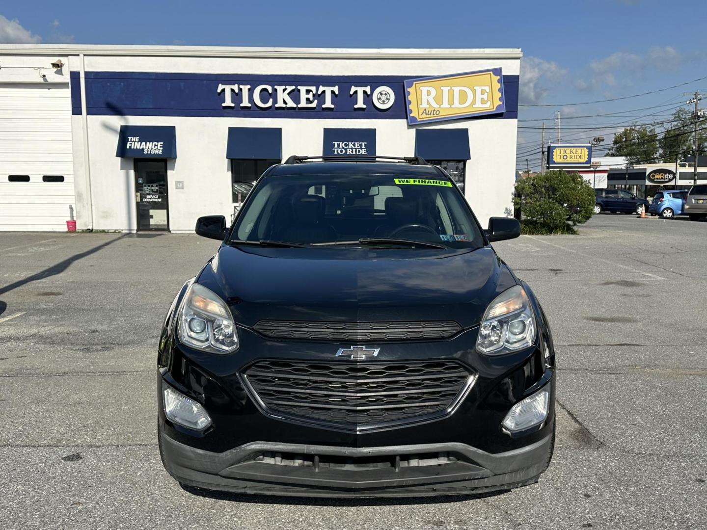 2017 BLACK Chevrolet Equinox LT 2WD (2GNALCEK4H6) with an 2.4L L4 DOHC 16V FFV engine, 6A transmission, located at 1254 Manheim Pike, Lancaster, PA, 17601, (717) 393-9133, 40.062870, -76.323273 - Photo#3