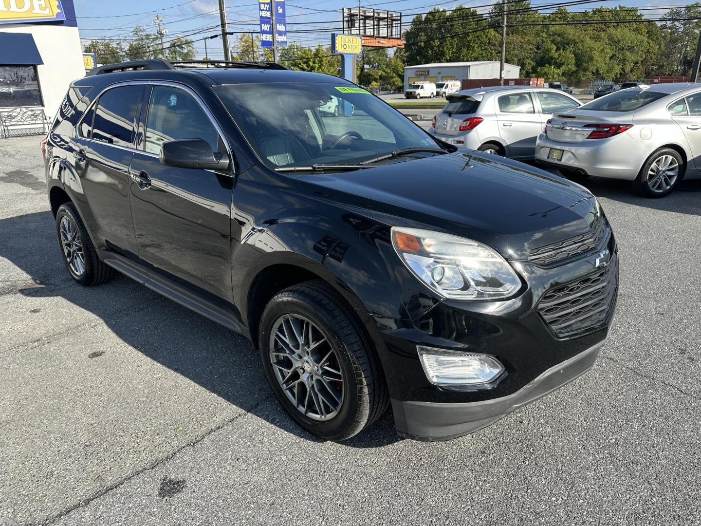 2017 BLACK Chevrolet Equinox LT 2WD (2GNALCEK4H6) with an 2.4L L4 DOHC 16V FFV engine, 6A transmission, located at 1254 Manheim Pike, Lancaster, PA, 17601, (717) 393-9133, 40.062870, -76.323273 - Photo#4