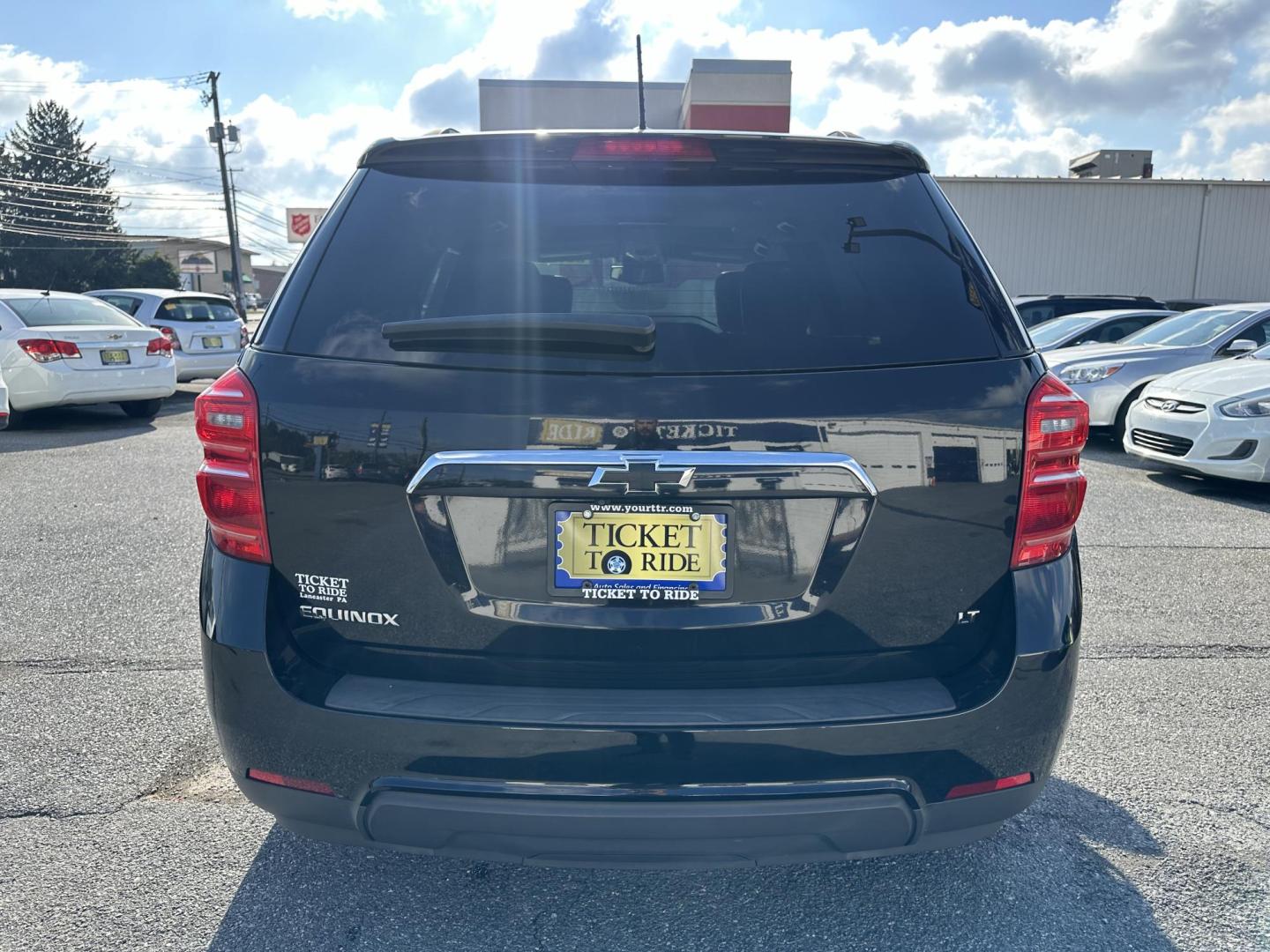 2017 BLACK Chevrolet Equinox LT 2WD (2GNALCEK4H6) with an 2.4L L4 DOHC 16V FFV engine, 6A transmission, located at 1254 Manheim Pike, Lancaster, PA, 17601, (717) 393-9133, 40.062870, -76.323273 - Photo#6