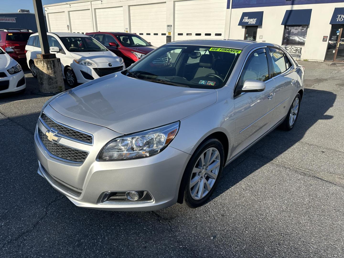 2013 SILVER Chevrolet Malibu 2LT (1G11E5SA9DF) with an 2.5L L4 DOHC 16V engine, 6-Speed Automatic transmission, located at 1254 Manheim Pike, Lancaster, PA, 17601, (717) 393-9133, 40.062870, -76.323273 - Photo#0