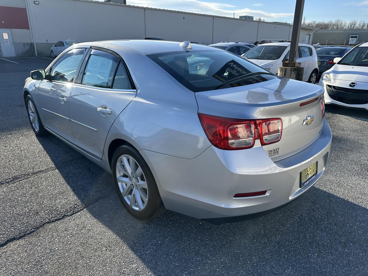 2013 SILVER Chevrolet Malibu 2LT (1G11E5SA9DF) with an 2.5L L4 DOHC 16V engine, 6-Speed Automatic transmission, located at 1254 Manheim Pike, Lancaster, PA, 17601, (717) 393-9133, 40.062870, -76.323273 - Photo#8