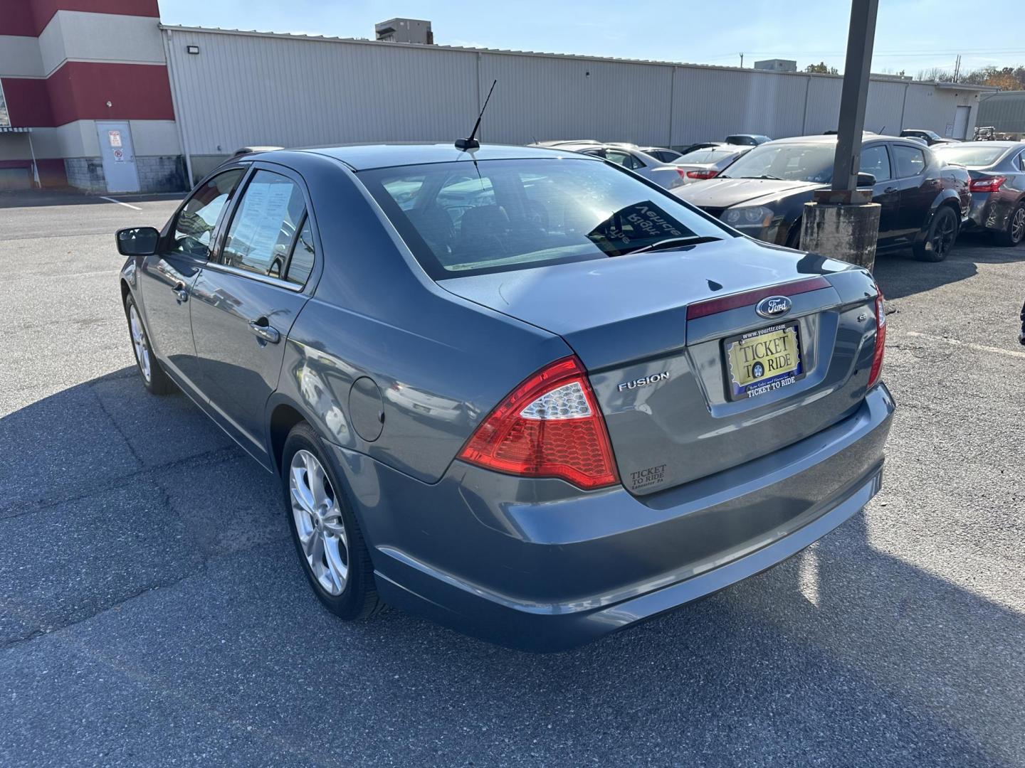 2012 BLUE Ford Fusion SE (3FAHP0HAXCR) with an 2.5L L4 DOHC 16V engine, located at 1254 Manheim Pike, Lancaster, PA, 17601, (717) 393-9133, 40.062870, -76.323273 - Photo#6