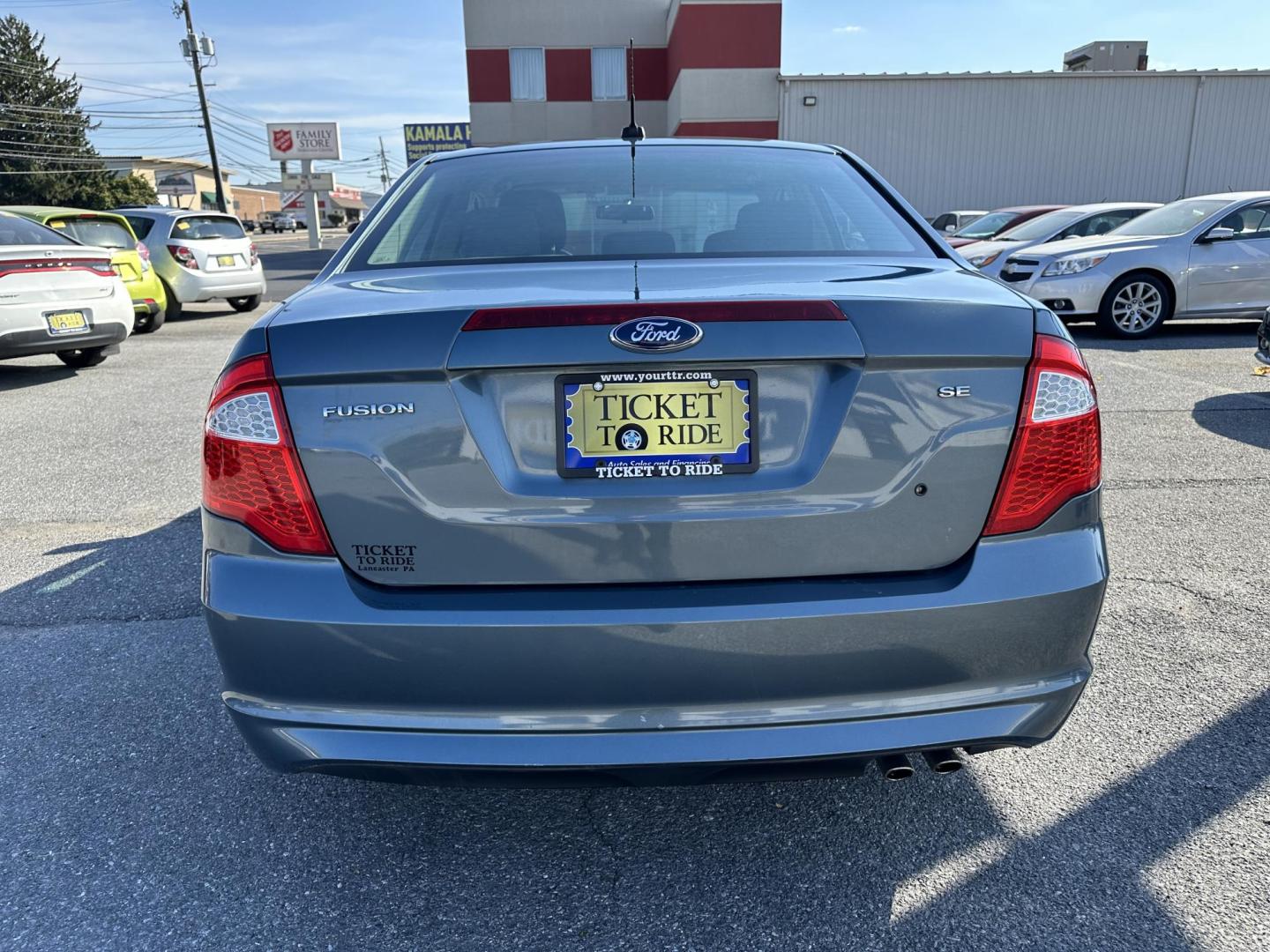 2012 BLUE Ford Fusion SE (3FAHP0HAXCR) with an 2.5L L4 DOHC 16V engine, located at 1254 Manheim Pike, Lancaster, PA, 17601, (717) 393-9133, 40.062870, -76.323273 - Photo#8