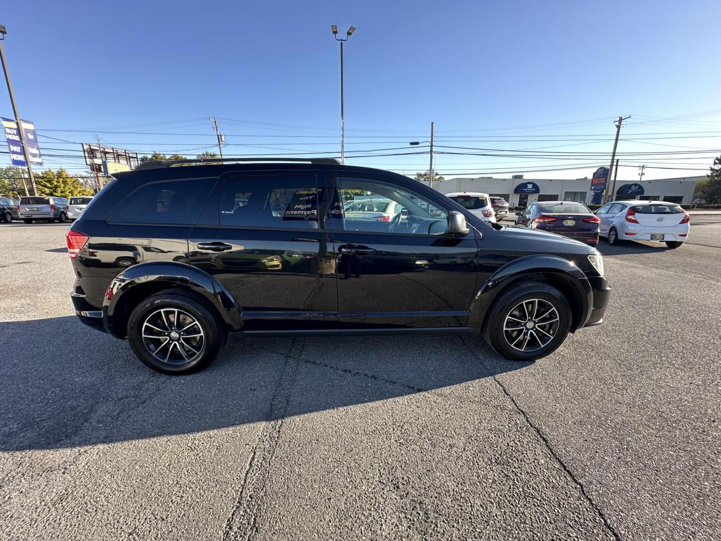 2017 BLACK Dodge Journey SE (3C4PDCAB3HT) with an 2.4L L4 DOHC 16V engine, 4A transmission, located at 1254 Manheim Pike, Lancaster, PA, 17601, (717) 393-9133, 40.062870, -76.323273 - Photo#2