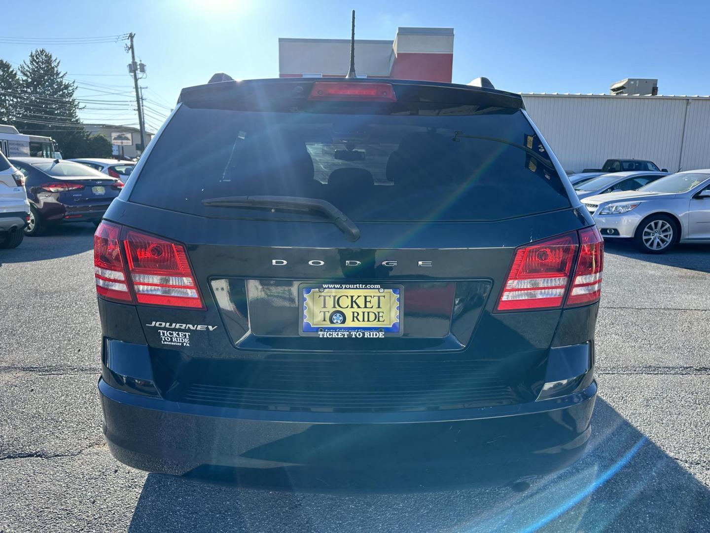 2017 BLACK Dodge Journey SE (3C4PDCAB3HT) with an 2.4L L4 DOHC 16V engine, 4A transmission, located at 1254 Manheim Pike, Lancaster, PA, 17601, (717) 393-9133, 40.062870, -76.323273 - Photo#4