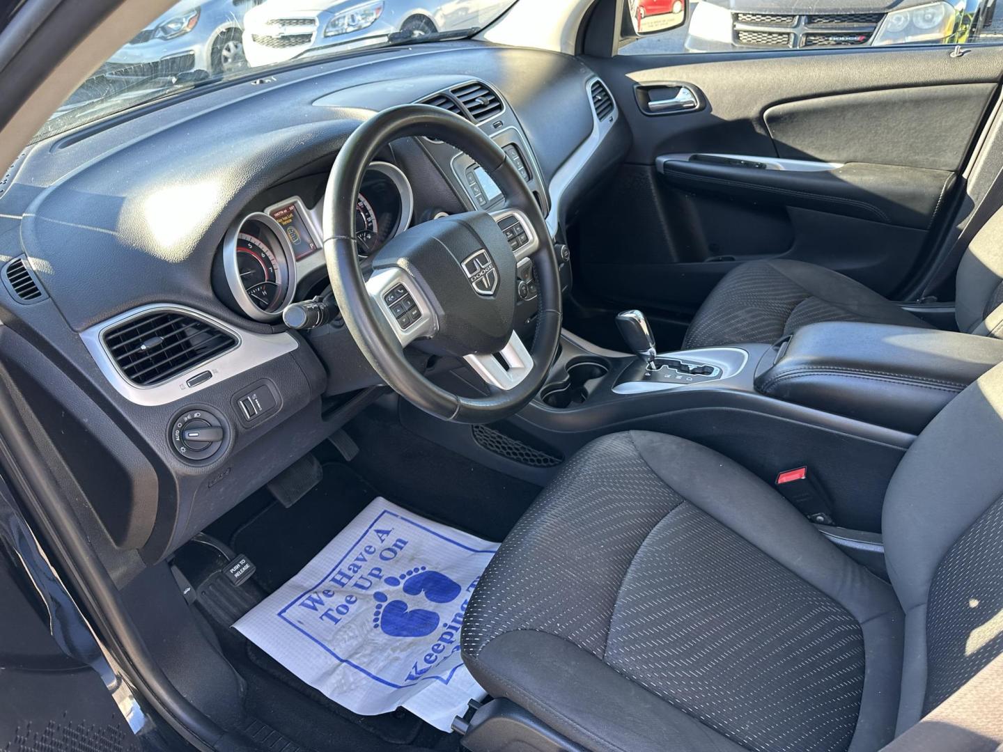 2017 BLACK Dodge Journey SE (3C4PDCAB3HT) with an 2.4L L4 DOHC 16V engine, 4A transmission, located at 1254 Manheim Pike, Lancaster, PA, 17601, (717) 393-9133, 40.062870, -76.323273 - Photo#7