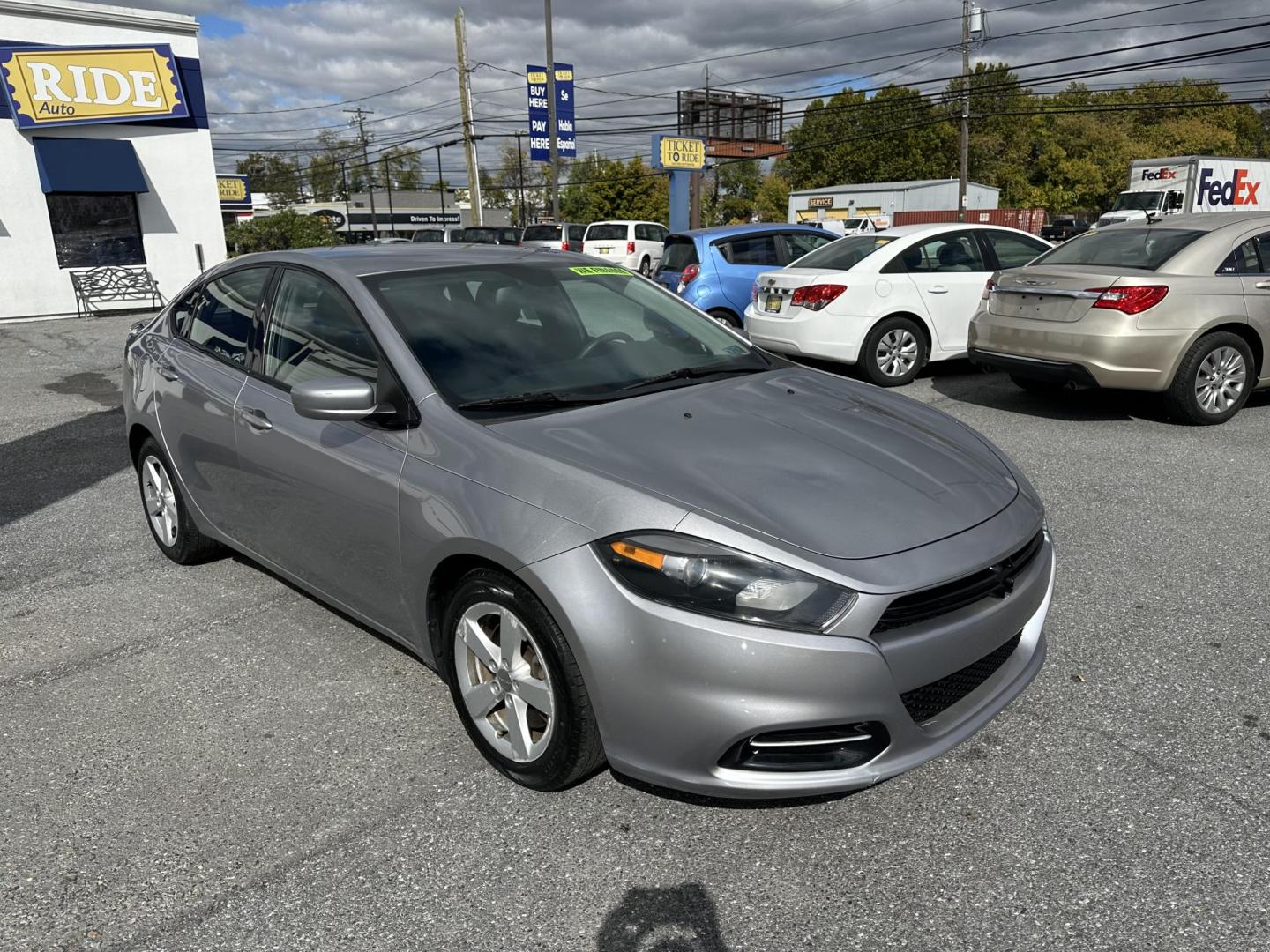 2015 SILVER Dodge Dart SXT (1C3CDFBBXFD) with an 2.4L L4 DOHC 16V engine, located at 1254 Manheim Pike, Lancaster, PA, 17601, (717) 393-9133, 40.062870, -76.323273 - Photo#2