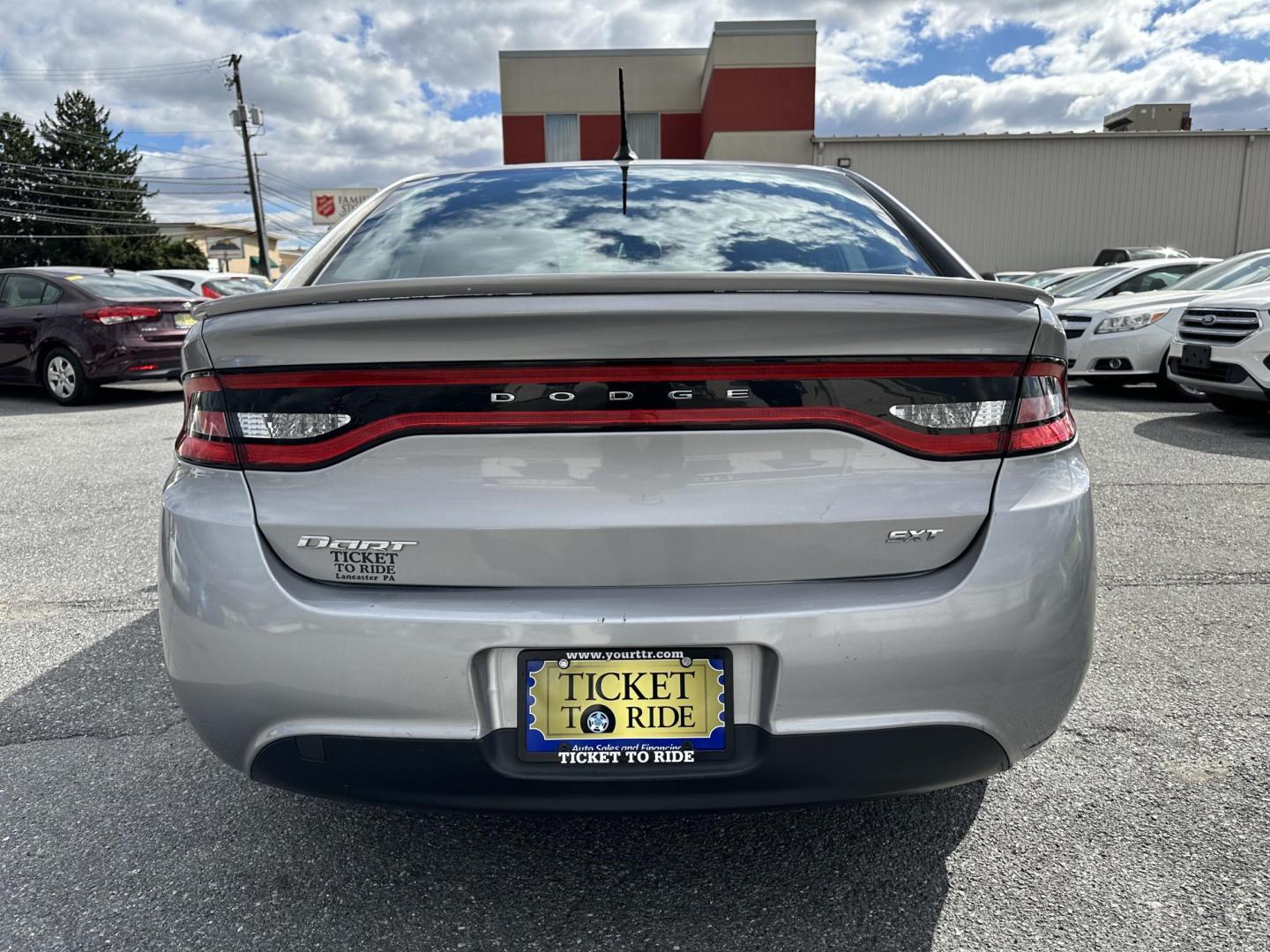 2015 SILVER Dodge Dart SXT (1C3CDFBBXFD) with an 2.4L L4 DOHC 16V engine, located at 1254 Manheim Pike, Lancaster, PA, 17601, (717) 393-9133, 40.062870, -76.323273 - Photo#5