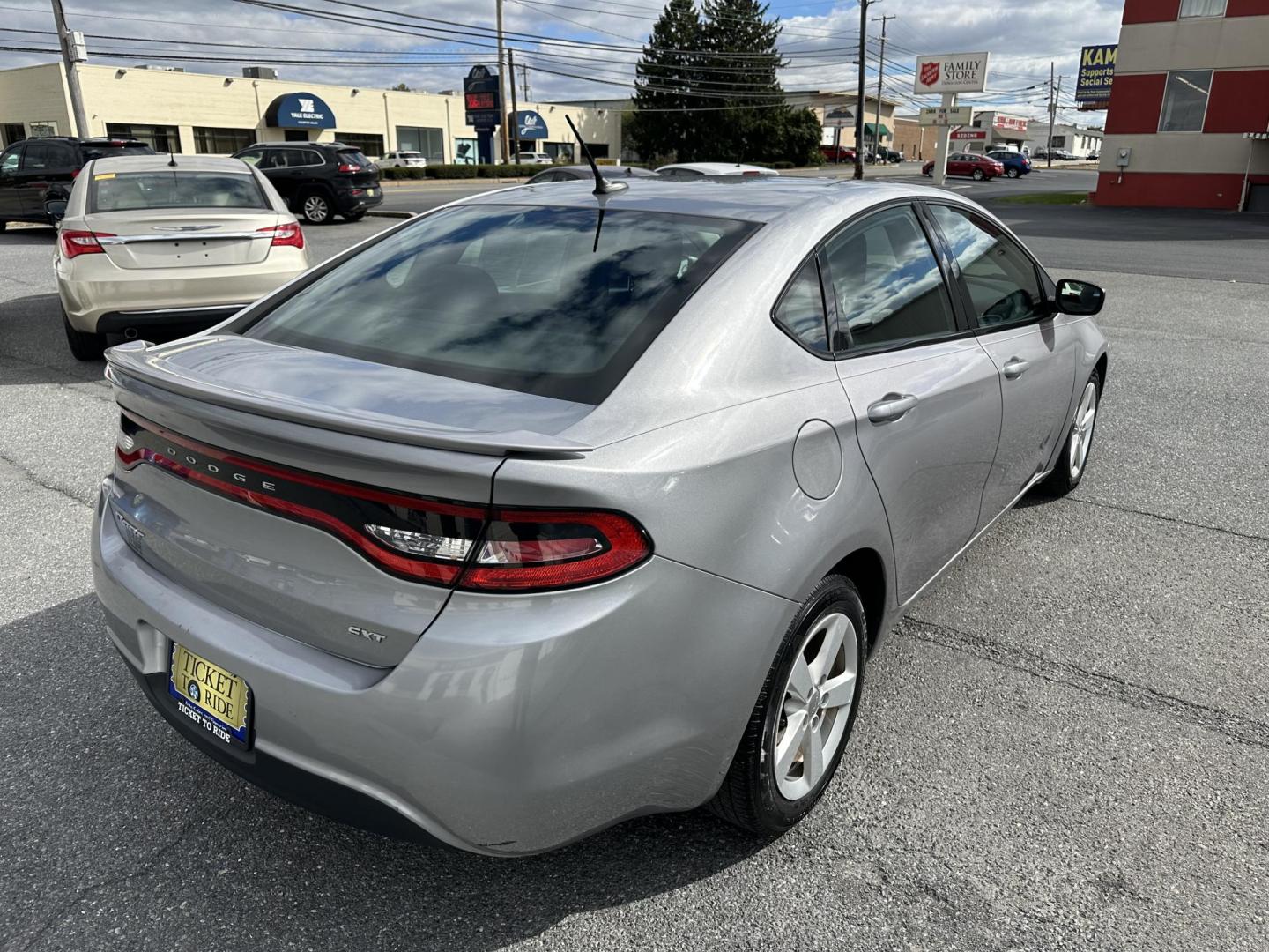 2015 SILVER Dodge Dart SXT (1C3CDFBBXFD) with an 2.4L L4 DOHC 16V engine, located at 1254 Manheim Pike, Lancaster, PA, 17601, (717) 393-9133, 40.062870, -76.323273 - Photo#6