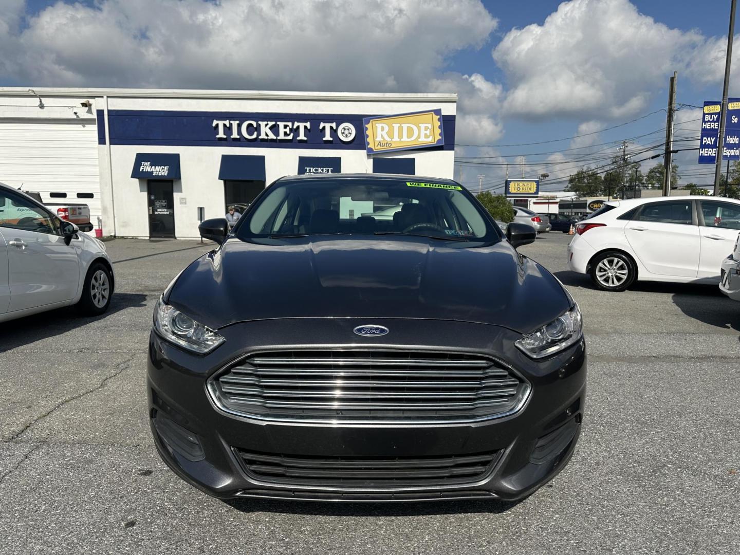 2016 GRAY Ford Fusion S (1FA6P0G7XG5) with an 2.5L L4 DOHC 16V engine, 6-Speed Automatic transmission, located at 1254 Manheim Pike, Lancaster, PA, 17601, (717) 393-9133, 40.062870, -76.323273 - Photo#0