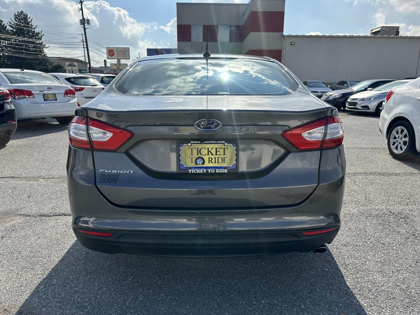 2016 GRAY Ford Fusion S (1FA6P0G7XG5) with an 2.5L L4 DOHC 16V engine, 6-Speed Automatic transmission, located at 1254 Manheim Pike, Lancaster, PA, 17601, (717) 393-9133, 40.062870, -76.323273 - Photo#7