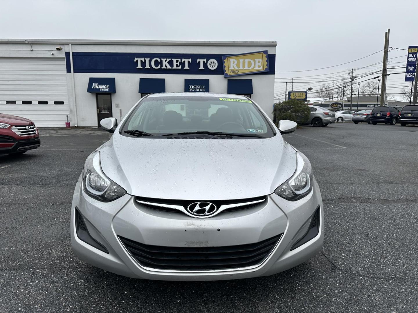 2016 SILVER Hyundai Elantra Limited (5NPDH4AE1GH) with an 1.8L L4 DOHC 16V engine, 6-Speed Automatic transmission, located at 1254 Manheim Pike, Lancaster, PA, 17601, (717) 393-9133, 40.062870, -76.323273 - Photo#1