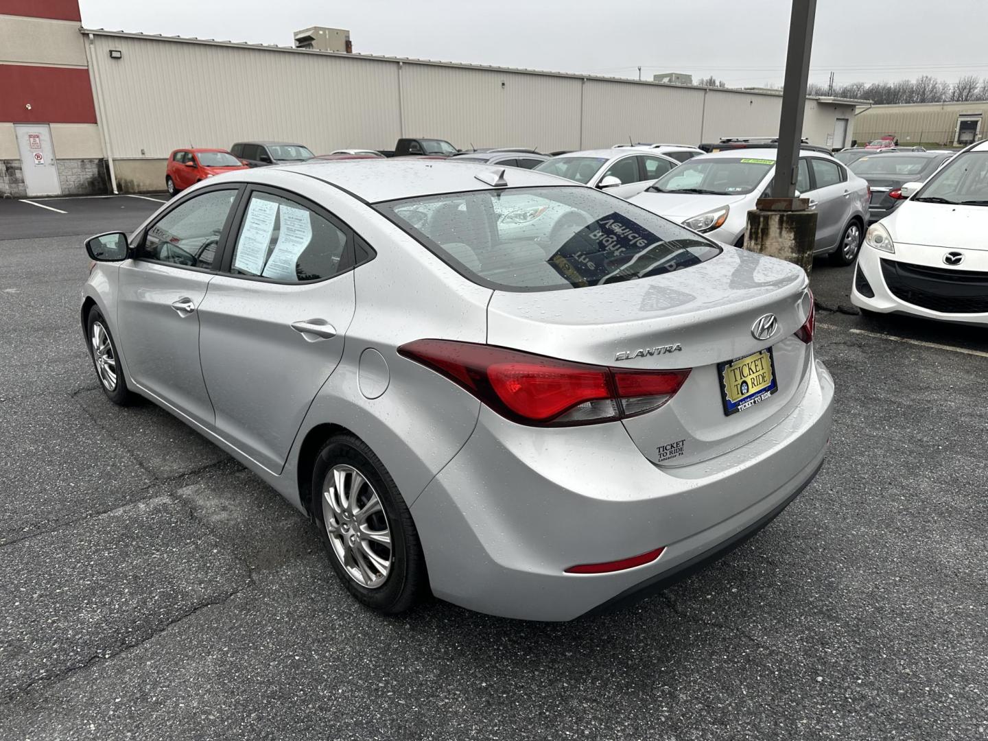 2016 SILVER Hyundai Elantra Limited (5NPDH4AE1GH) with an 1.8L L4 DOHC 16V engine, 6-Speed Automatic transmission, located at 1254 Manheim Pike, Lancaster, PA, 17601, (717) 393-9133, 40.062870, -76.323273 - Photo#6