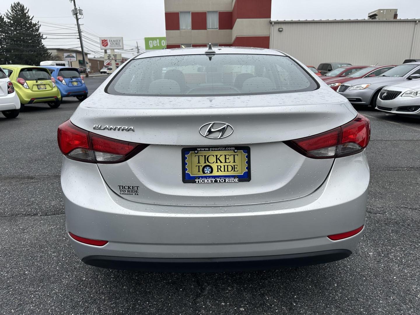 2016 SILVER Hyundai Elantra Limited (5NPDH4AE1GH) with an 1.8L L4 DOHC 16V engine, 6-Speed Automatic transmission, located at 1254 Manheim Pike, Lancaster, PA, 17601, (717) 393-9133, 40.062870, -76.323273 - Photo#7