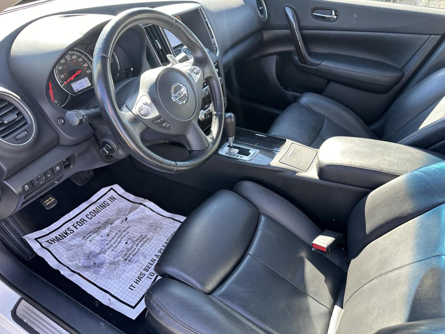 2012 WHITE Nissan Maxima SV (1N4AA5AP0CC) with an 3.5L V6 DOHC 24V engine, Continuously Variable Transmission transmission, located at 1254 Manheim Pike, Lancaster, PA, 17601, (717) 393-9133, 40.062870, -76.323273 - Photo#7