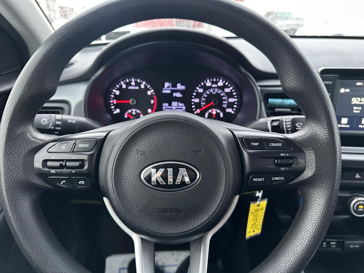 2019 WHITE Kia Rio LX (3KPA24AB7KE) with an 1.6L L4 DOHC 16V engine, 6A transmission, located at 1254 Manheim Pike, Lancaster, PA, 17601, (717) 393-9133, 40.062870, -76.323273 - Photo#11