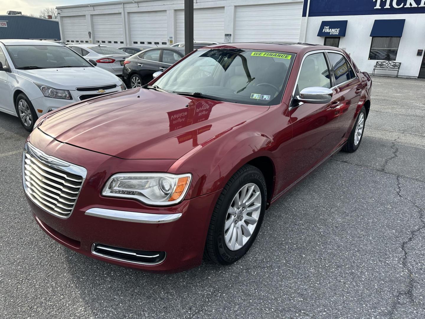 2012 MAROON Chrysler 300 Base (2C3CCAAG4CH) with an 3.6L V6 SOHC 24V engine, 5-Speed Automatic transmission, located at 1254 Manheim Pike, Lancaster, PA, 17601, (717) 393-9133, 40.062870, -76.323273 - Photo#0