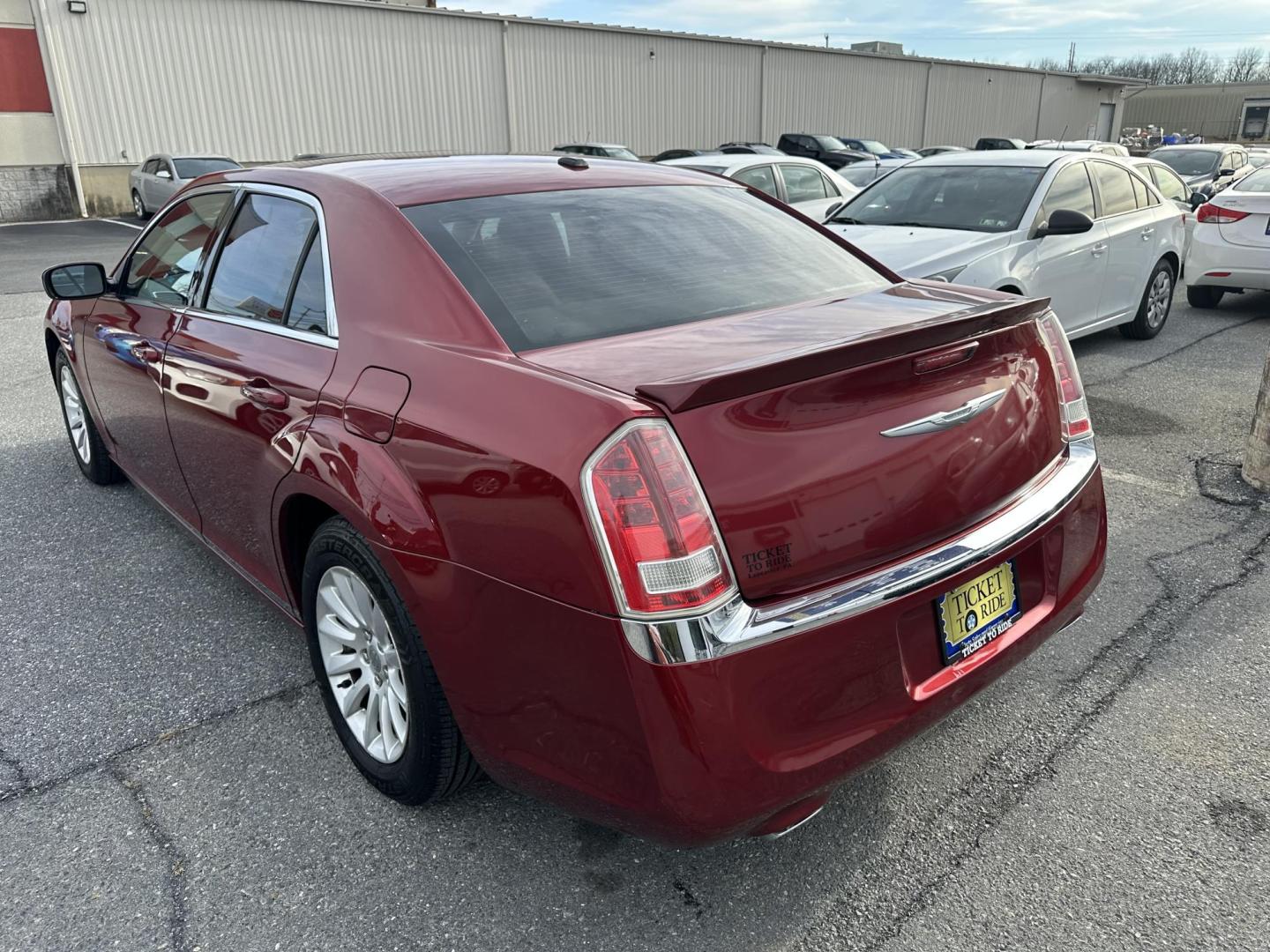 2012 MAROON Chrysler 300 Base (2C3CCAAG4CH) with an 3.6L V6 SOHC 24V engine, 5-Speed Automatic transmission, located at 1254 Manheim Pike, Lancaster, PA, 17601, (717) 393-9133, 40.062870, -76.323273 - Photo#6