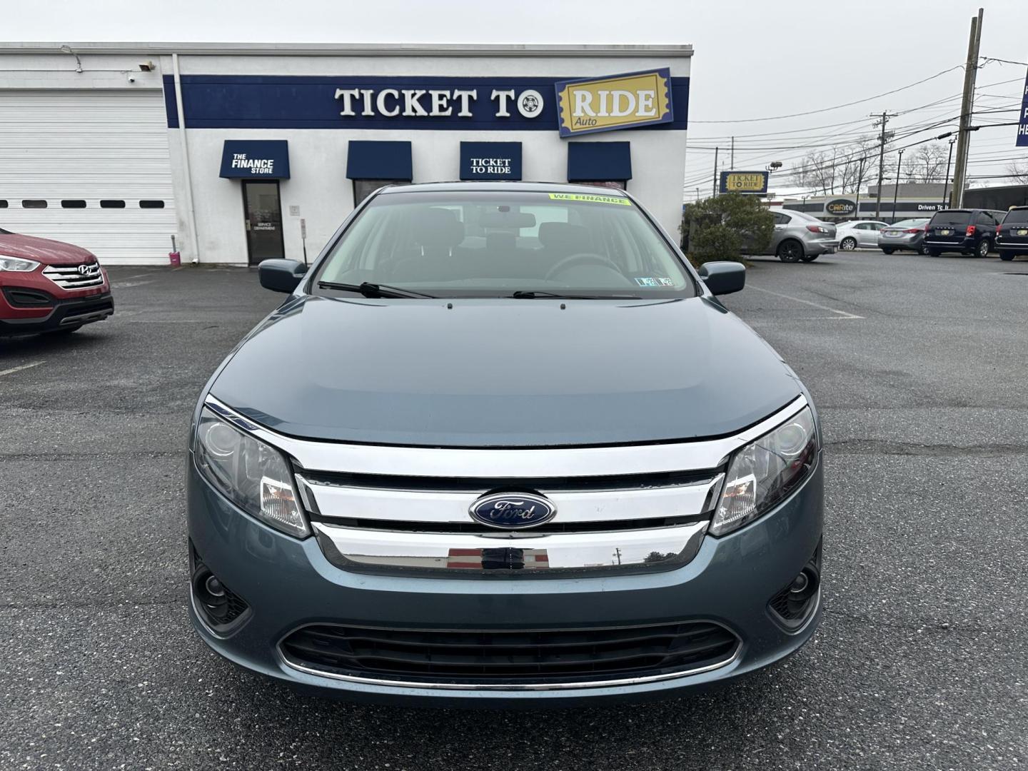 2012 BLUE Ford Fusion SE (3FAHP0HA2CR) with an 2.5L L4 DOHC 16V engine, located at 1254 Manheim Pike, Lancaster, PA, 17601, (717) 393-9133, 40.062870, -76.323273 - Photo#2