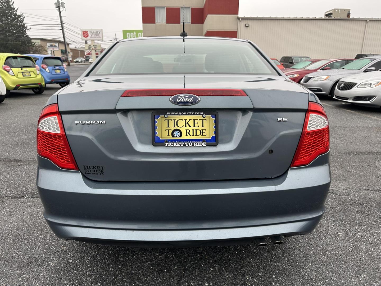 2012 BLUE Ford Fusion SE (3FAHP0HA2CR) with an 2.5L L4 DOHC 16V engine, located at 1254 Manheim Pike, Lancaster, PA, 17601, (717) 393-9133, 40.062870, -76.323273 - Photo#9