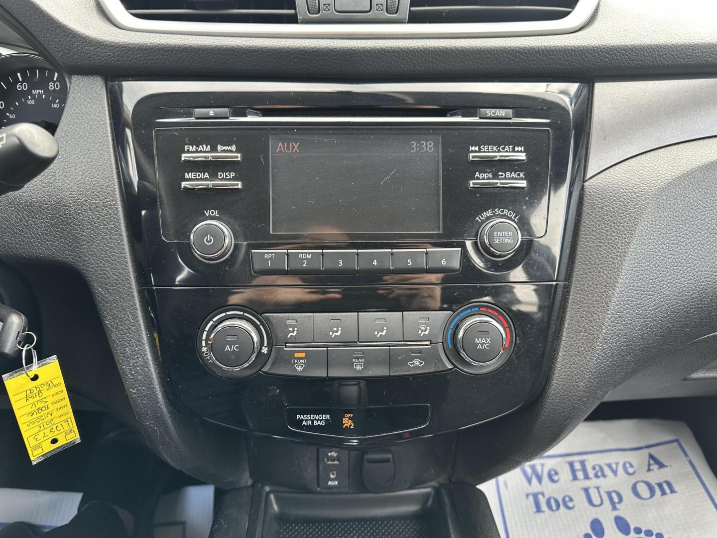 2016 GRAY Nissan Rogue S AWD (JN8AT2MV3GW) with an 2.5L L4 DOHC 16V engine, CVT transmission, located at 1254 Manheim Pike, Lancaster, PA, 17601, (717) 393-9133, 40.062870, -76.323273 - Photo#16