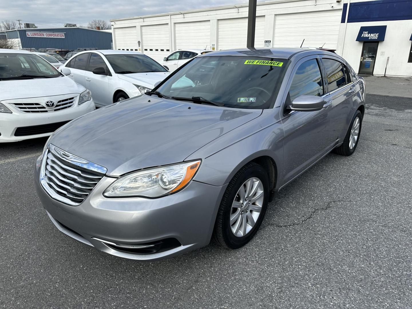 2013 SILVER Chrysler 200 Touring (1C3CCBBB6DN) with an 2.4L L4 DOHC 16V engine, 6-Speed Automatic transmission, located at 1254 Manheim Pike, Lancaster, PA, 17601, (717) 393-9133, 40.062870, -76.323273 - Photo#1