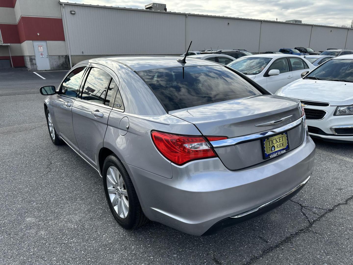 2013 SILVER Chrysler 200 Touring (1C3CCBBB6DN) with an 2.4L L4 DOHC 16V engine, 6-Speed Automatic transmission, located at 1254 Manheim Pike, Lancaster, PA, 17601, (717) 393-9133, 40.062870, -76.323273 - Photo#6