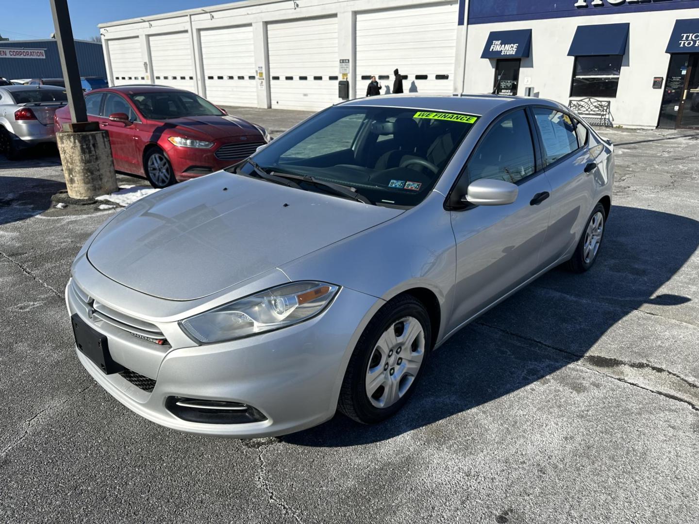 2013 SILVER Dodge Dart SE (1C3CDFAA5DD) with an 2.0L L4 DOHC 16V TURBO engine, located at 1254 Manheim Pike, Lancaster, PA, 17601, (717) 393-9133, 40.062870, -76.323273 - Photo#0