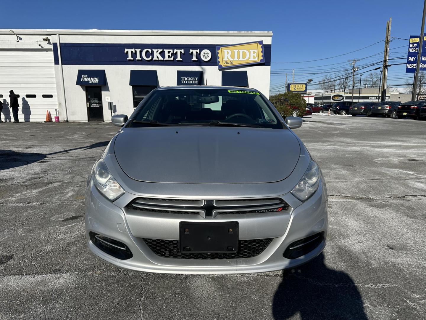 2013 SILVER Dodge Dart SE (1C3CDFAA5DD) with an 2.0L L4 DOHC 16V TURBO engine, located at 1254 Manheim Pike, Lancaster, PA, 17601, (717) 393-9133, 40.062870, -76.323273 - Photo#1