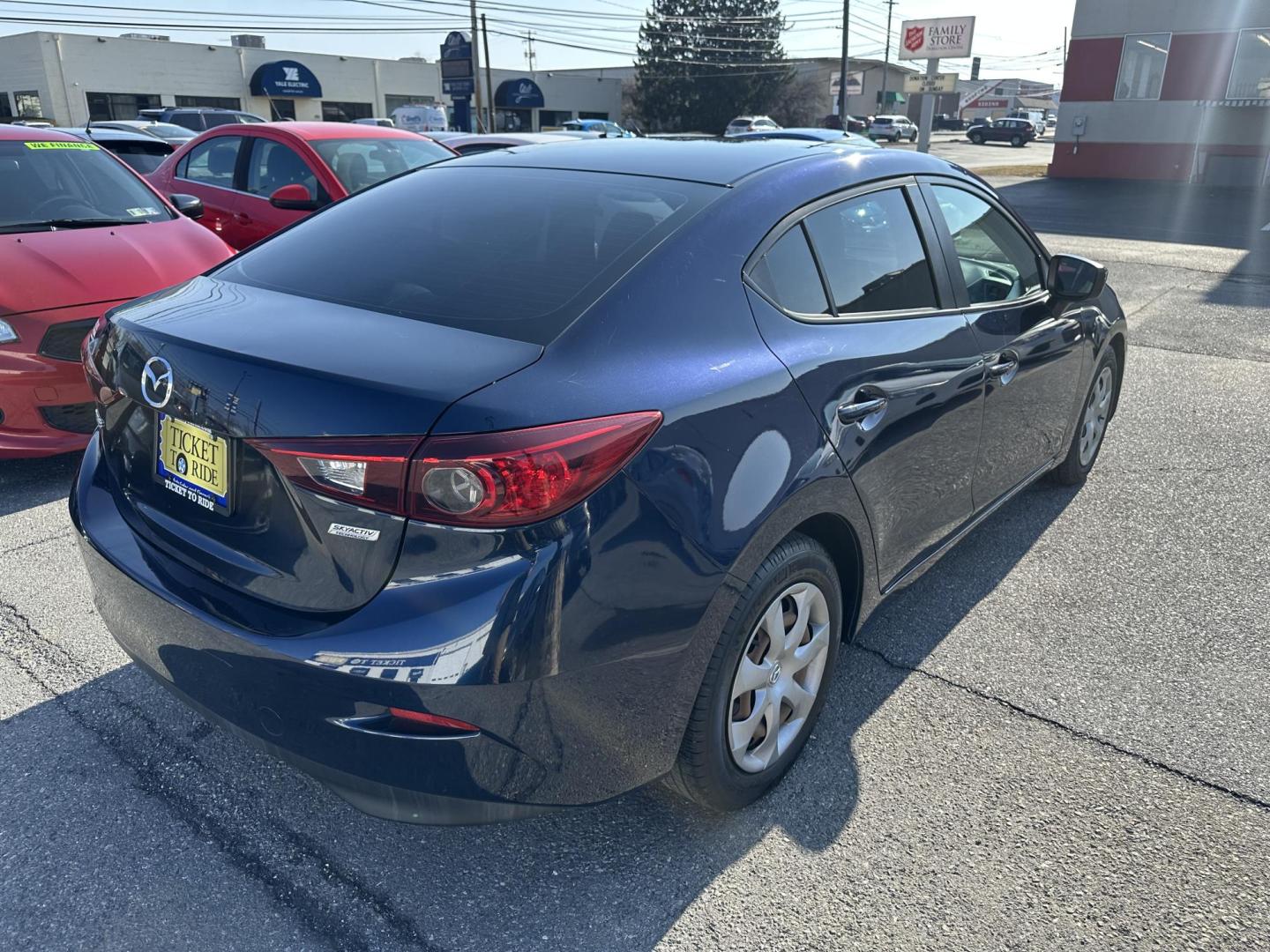 2014 BLUE Mazda MAZDA3 i Sport AT 4-Door (3MZBM1U77EM) with an 2.0L L4 DOHC 16V engine, 6-Speed Automatic transmission, located at 1254 Manheim Pike, Lancaster, PA, 17601, (717) 393-9133, 40.062870, -76.323273 - Photo#6