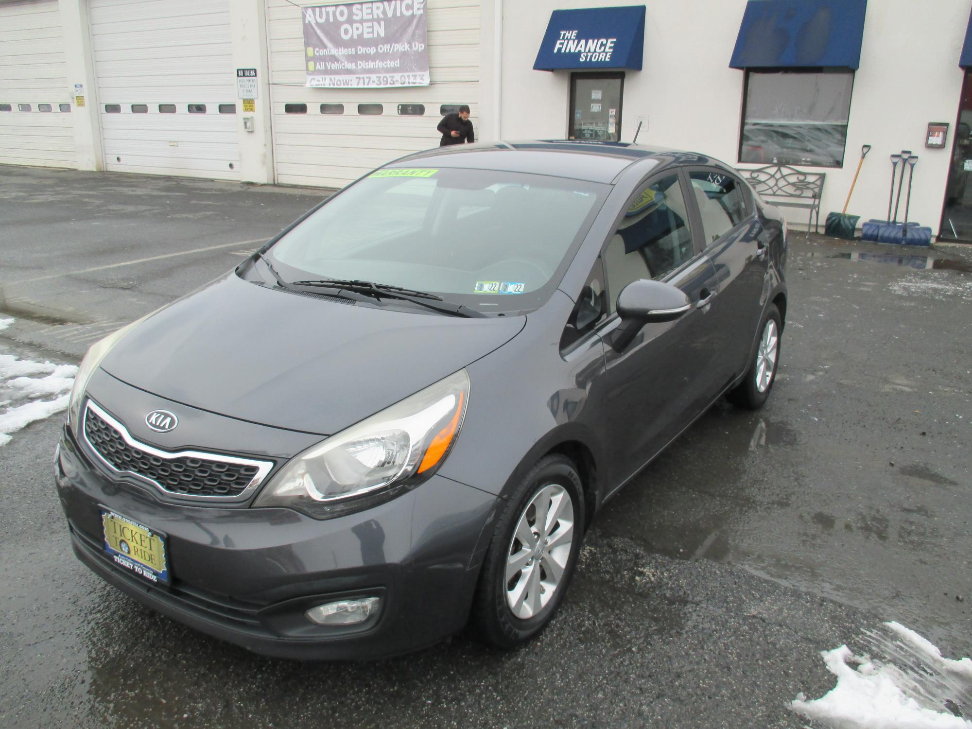 Your Ticket To Ride 12 Kia Rio Sedan 4 Dr